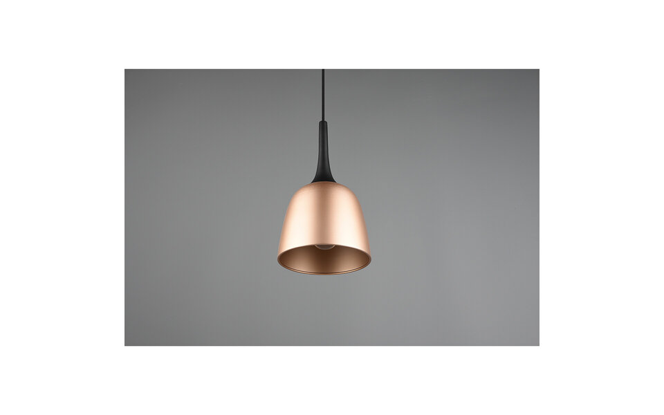 HLW LED Gouden LED Hanglamp Trion Christa - Mat Goud, Aluminium, E27, Ø200mm