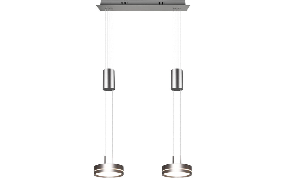 HLW LED Modern White Dimmable LED Pendant Lamp 14.4W - Round, Warm White, 2-light