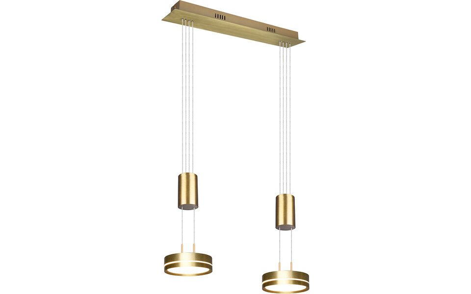 HLW LED Dimmable LED Pendant Lamp Matte Gold & White - Warm White 4W LED Lighting