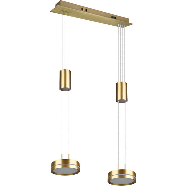 HLW LED Dimmable LED Pendant Lamp Matte Gold & White - Warm White 4W LED Lighting