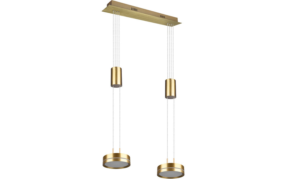 HLW LED Dimmable LED Pendant Lamp Matte Gold & White - Warm White 4W LED Lighting