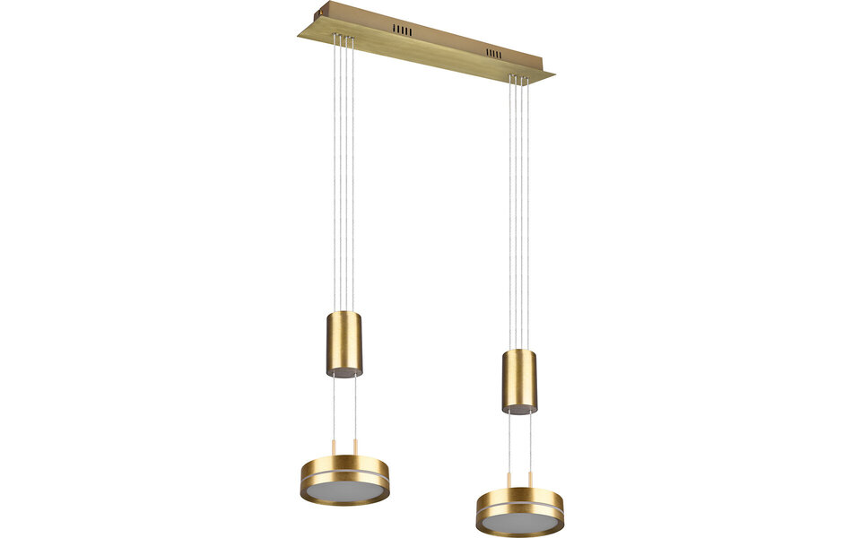 HLW LED Dimmable LED Pendant Lamp Matte Gold & White - Warm White 4W LED Lighting