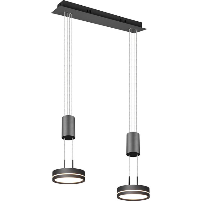 HLW LED Dimbare LED Hanglamp 4W in Wit - Warm Wit Licht, Stijlvol & Energiezuinig