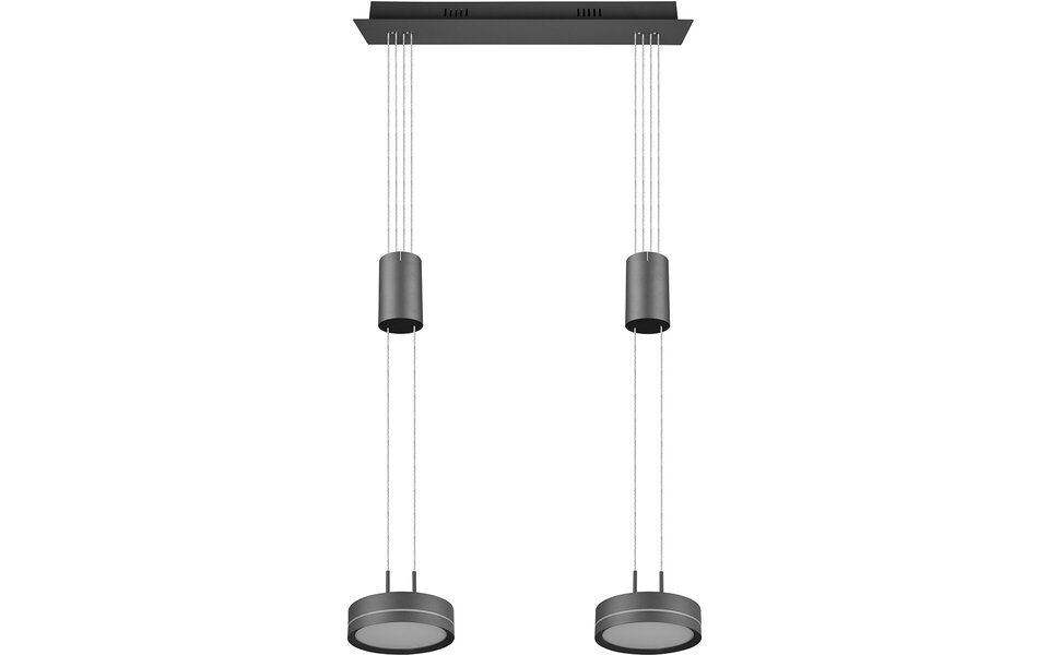 HLW LED Dimbare LED Hanglamp 4W in Wit - Warm Wit Licht, Stijlvol & Energiezuinig
