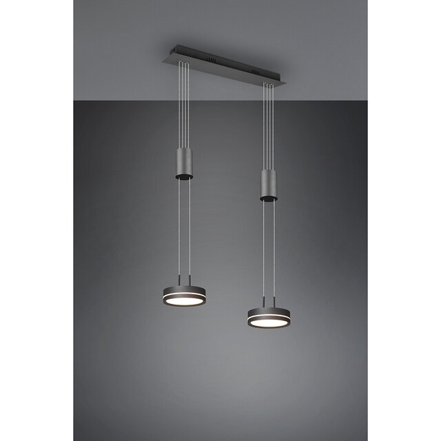 HLW LED Dimbare LED Hanglamp 4W in Wit - Warm Wit Licht, Stijlvol & Energiezuinig