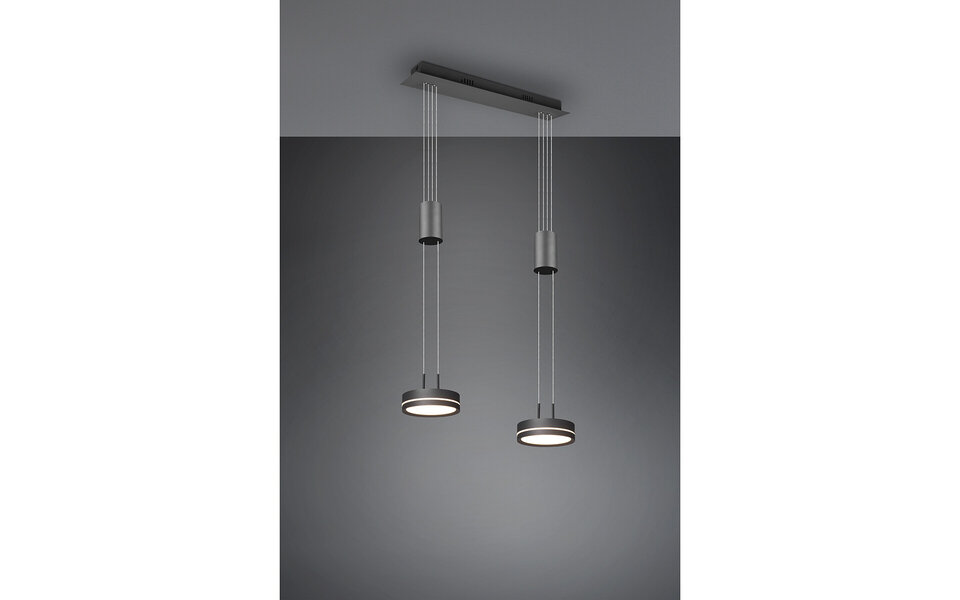 HLW LED Dimbare LED Hanglamp 4W in Wit - Warm Wit Licht, Stijlvol & Energiezuinig