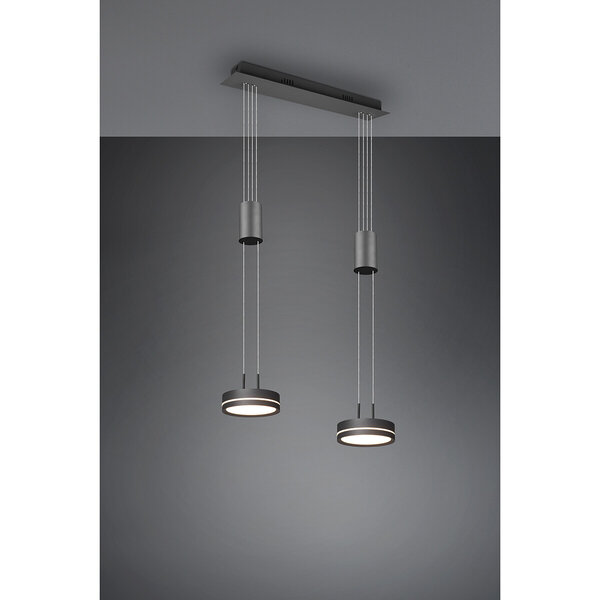 HLW LED Dimbare LED Hanglamp 4W in Wit - Warm Wit Licht, Stijlvol & Energiezuinig