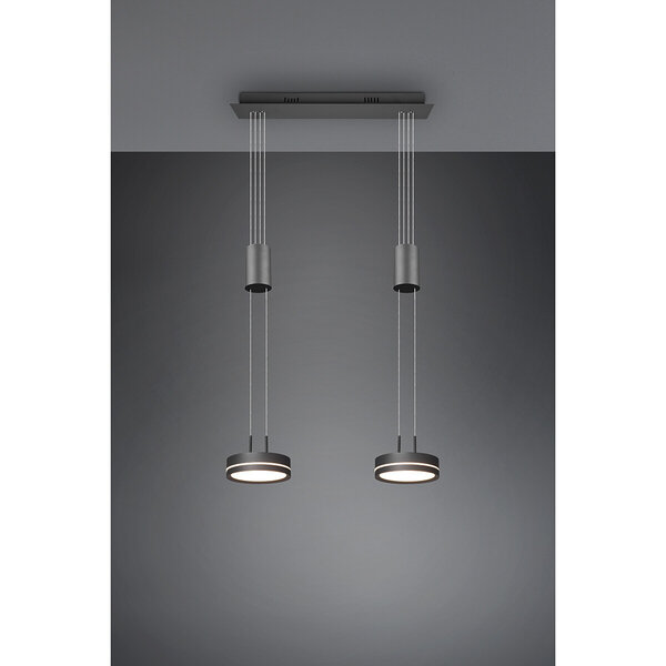 HLW LED Dimbare LED Hanglamp 4W in Wit - Warm Wit Licht, Stijlvol & Energiezuinig