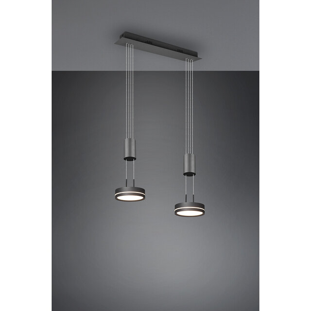 HLW LED Dimbare LED Hanglamp 4W in Wit - Warm Wit Licht, Stijlvol & Energiezuinig