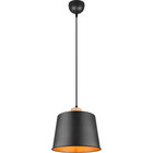 HLW LED Black LED Pendant Lamp Trion Hittal - Stylish LED Lamp with E27 Fitting