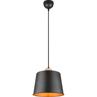 LED Pendant Lamp Matte Black - E27 Fitting - Trion Hittal LED Pendant Lamp Matte Black - E27 Fitting - Trion Hittal