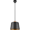 HLW LED Black LED Pendant Lamp Trion Hittal - Stylish LED Lamp with E27 Fitting