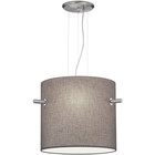 HLW LED LED Pendant Lamp Trion Coleno - Round Design with 3 E27 Fittings & Matte Nickel