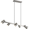 LED Hanglamp Trion Milona – 6-lichts Mat Nikkel Aluminium Verlichting per ruimte LED Hanglamp Trion Milona – 6-lichts Mat Nikkel Aluminium Verlichting per ruimte