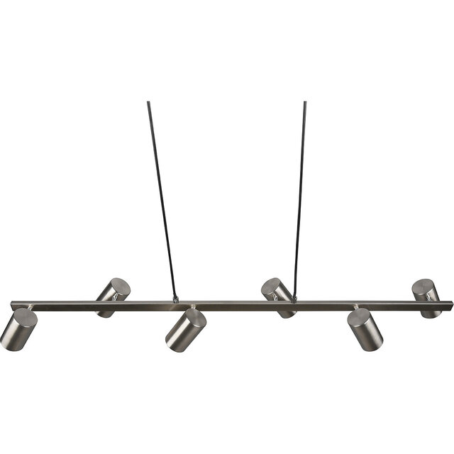 HLW LED LED Pendant Lamp Trion Milona – 6-light Round Matte Nickel with GU10 Fitting HLW LED LED Pendant Lamp Trion Milona – 6-light Round Matte Nickel with GU10 Fitting