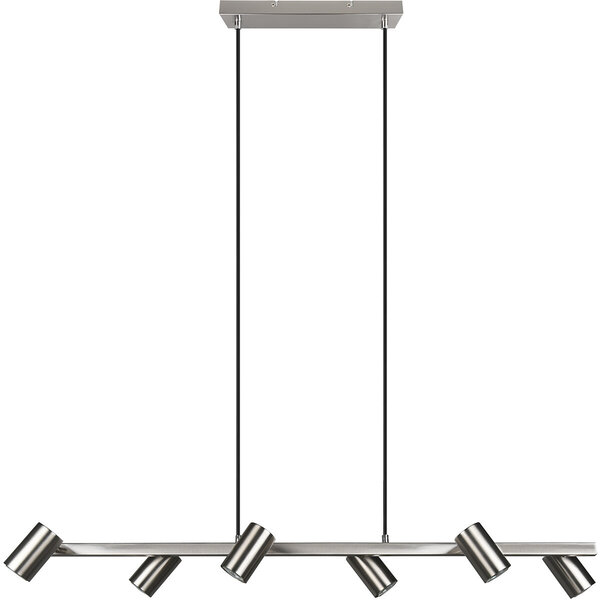 HLW LED LED Hanglamp Trion Milona – 6-lichts Rond Mat Nikkel met GU10 Fitting HLW LED LED Hanglamp Trion Milona – 6-lichts Rond Mat Nikkel met GU10 Fitting