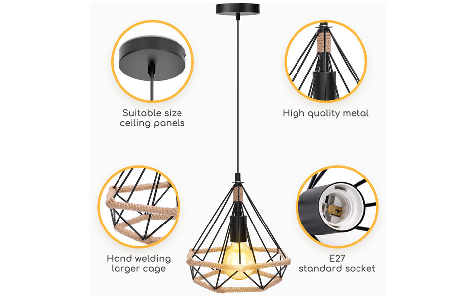 HLW LED Klassieke LED Hanglamp Aigi Elsa - Zwarte Aluminium & Bruin Houten Lichtvenster HLW LED Klassieke LED Hanglamp Aigi Elsa - Zwarte Aluminium & Bruin Houten Lichtvenster