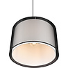 HLW LED LED Pendant Lamp Trion Bidon - Black LED Pendant Lamp with Smoke-colored Light Window