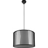 HLW LED LED Pendant Lamp Trion Bidon - Black LED Pendant Lamp with Smoke-colored Light Window