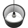 HLW LED LED Pendant Lamp Trion Bidon - Black LED Pendant Lamp with Smoke-colored Light Window