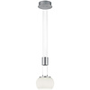Dimbare Witte LED Hanglamp 8W - Warm Wit, Mat Nikkel Dimbare Witte LED Hanglamp 8W - Warm Wit, Mat Nikkel