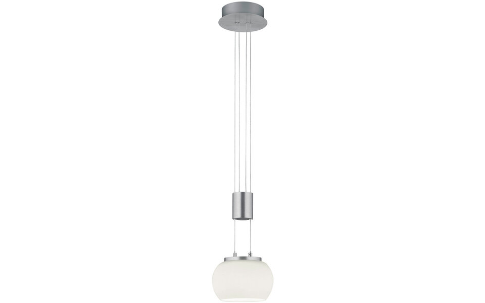 HLW LED Stylish Dimmable LED Pendant Lamp 8W - Warm White 3000K, Matte Nickel