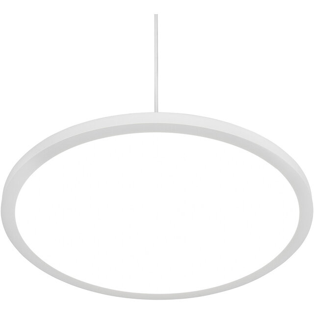 HLW LED Witte Dimbare LED Hanglamp 29W met Neutraal Wit Licht – Modern & Verstelbaar