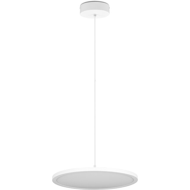 HLW LED Witte Dimbare LED Hanglamp 29W met Neutraal Wit Licht – Modern & Verstelbaar