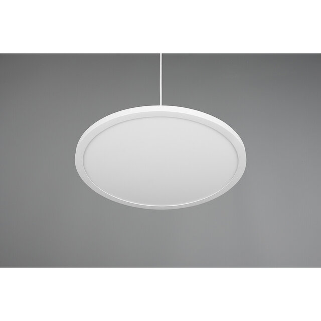 HLW LED Witte Dimbare LED Hanglamp 29W met Neutraal Wit Licht – Modern & Verstelbaar