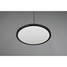 HLW LED Dimmable LED Pendant Lamp 29W - Matte Black & White, Warm White 3000K, Modern Design