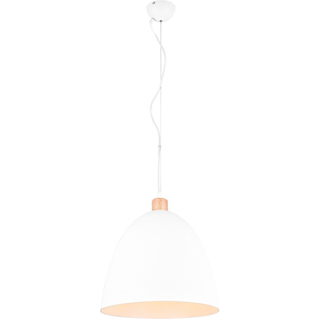 LED Hanglamp Mat Wit - E27 Fitting - Tot 60W LED Lamp Verlichting per ruimte