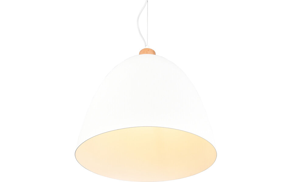 HLW LED White LED Pendant Lamp Trion Jaguar - Matte White Aluminum - 60W LED E27 HLW LED White LED Pendant Lamp Trion Jaguar - Matte White Aluminum - 60W LED E27