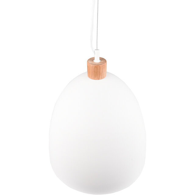 HLW LED Witte LED Hanglamp Trion Jaguar - Mat Wit Aluminium - 60W LED E27