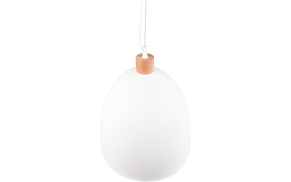 HLW LED White LED Pendant Lamp Trion Jaguar - Matte White Aluminum - 60W LED E27 HLW LED White LED Pendant Lamp Trion Jaguar - Matte White Aluminum - 60W LED E27