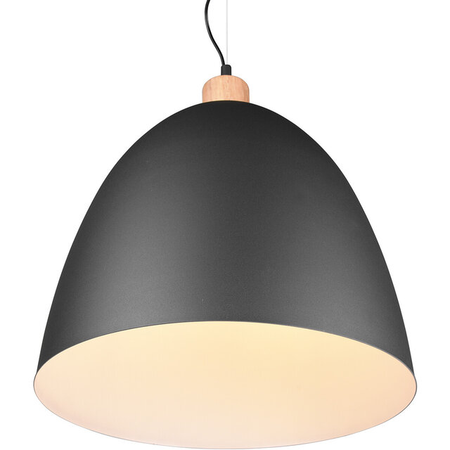 HLW LED Stylish LED Pendant Lamp Trion Jaguar - Matte Black, 60W LED, E27 Fitting