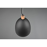 HLW LED Stylish LED Pendant Lamp Trion Jaguar - Matte Black, 60W LED, E27 Fitting