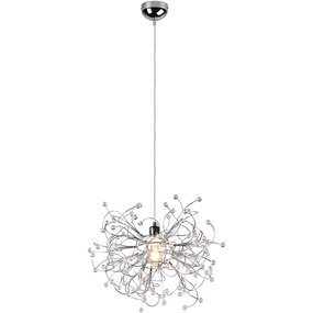 LED Hanglamp Trion Guston - Mat Chroom, E27 Fitting LED Hanglamp Trion Guston - Mat Chroom, E27 Fitting