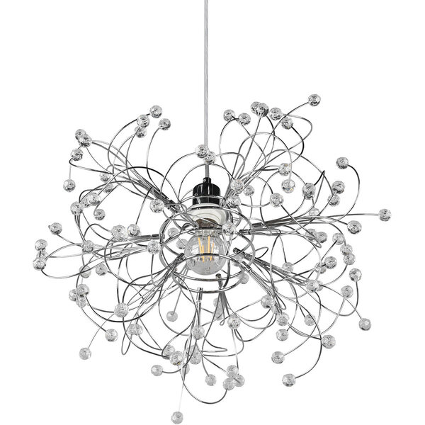 HLW LED LED Hanglamp Trion Guston - Mat Chroom, Aluminium, E27 Fitting, Verstelbaar HLW LED LED Hanglamp Trion Guston - Mat Chroom, Aluminium, E27 Fitting, Verstelbaar