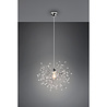 HLW LED LED Pendant Lamp Trion Guston - Matte Chrome, Aluminum, E27 Fitting, Adjustable