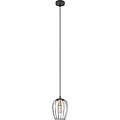 Black Metal LED Pendant Lamp - Stylish LED Lamp with E27 Fitting