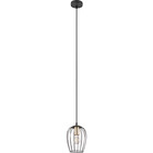 HLW LED Black Metal LED Pendant Lamp - Stylish LED Lamp with E27 Fitting