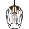 HLW LED Black Metal LED Pendant Lamp - Stylish LED Lamp with E27 Fitting