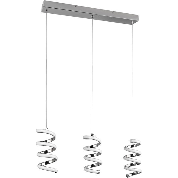 HLW LED Elegante Metalen LED Hanglamp 8W - Witte LED Hanglamp Neutraal Wit 4000K HLW LED Elegante Metalen LED Hanglamp 8W - Witte LED Hanglamp Neutraal Wit 4000K