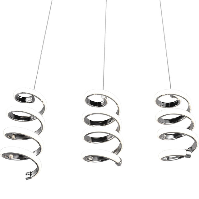 HLW LED Elegant Metal LED Pendant Lamp 8W - White LED Pendant Lamp Neutral White 4000K