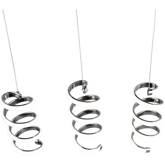 HLW LED Elegante Metalen LED Hanglamp 8W - Witte LED Hanglamp Neutraal Wit 4000K