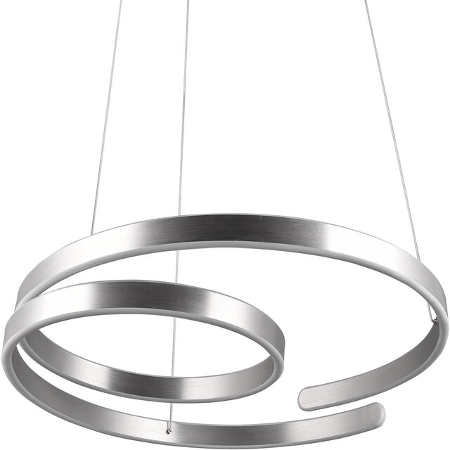 HLW LED Metalen LED Hanglamp 68W - Dimbaar, Warm Wit 3000K, Rond Design