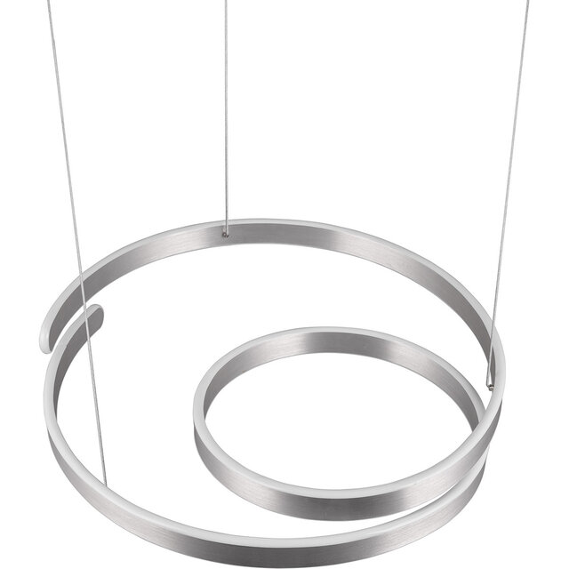 HLW LED Metalen LED Hanglamp 68W - Dimbaar, Warm Wit 3000K, Rond Design