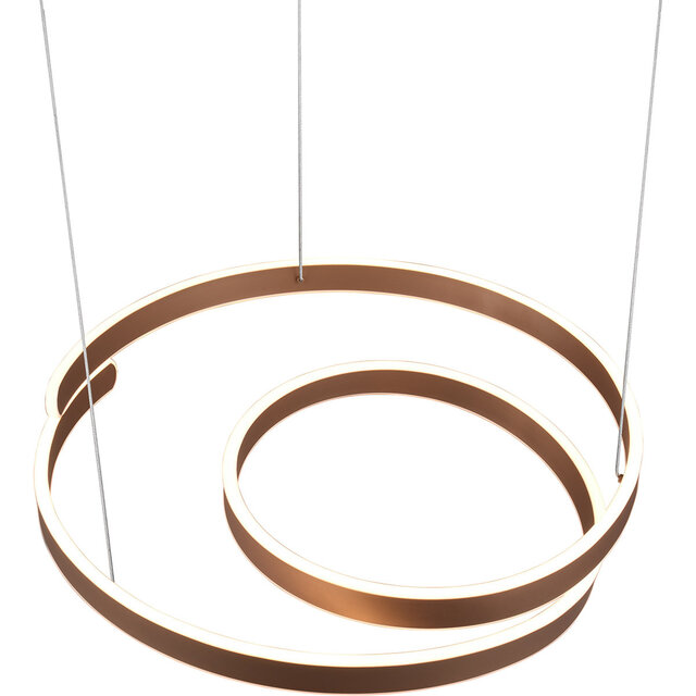 HLW LED Trion Renie 68W LED Hanglamp - Dimbaar, Metalen Rond Design in Warm Wit