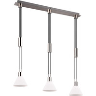 LED Pendant Lamp Trion Stey - Matte Nickel Metal LED Pendant Lamp