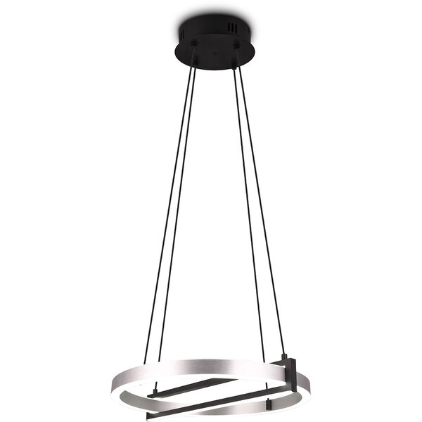HLW LED Trion Tompie Dimbare LED Hanglamp 55W - Metalen Rond Design, Aanpasbare Kleur HLW LED Trion Tompie Dimbare LED Hanglamp 55W - Metalen Rond Design, Aanpasbare Kleur